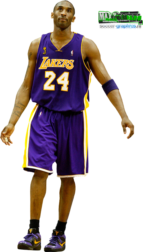 Kobebryant-1 - Kobe Bryant Clipart (585x900), Png Download