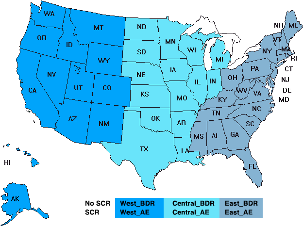 Us Territory Map Example - 1984 Democratic Primary Map Clipart (640x480), Png Download