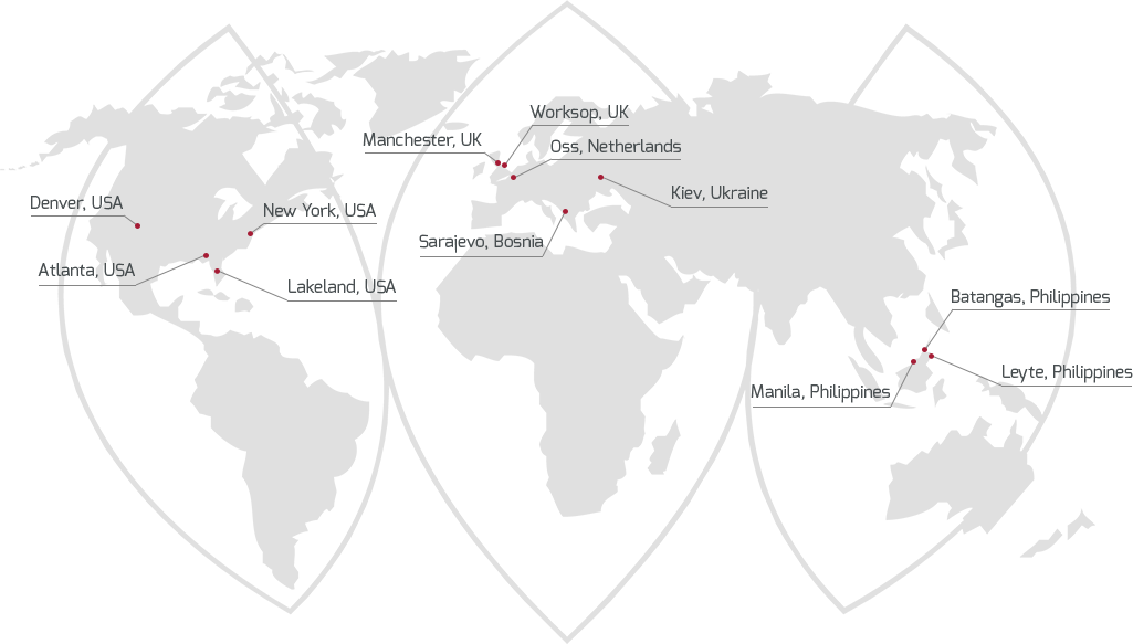 Business Process Outsourcing And Accounts Payable Automation - Blank World Map Green Clipart (1025x583), Png Download