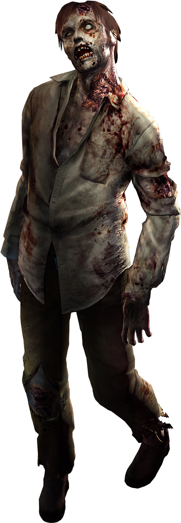 Zombie - Resident Evil Gamecube Cover Clipart (1056x1920), Png Download