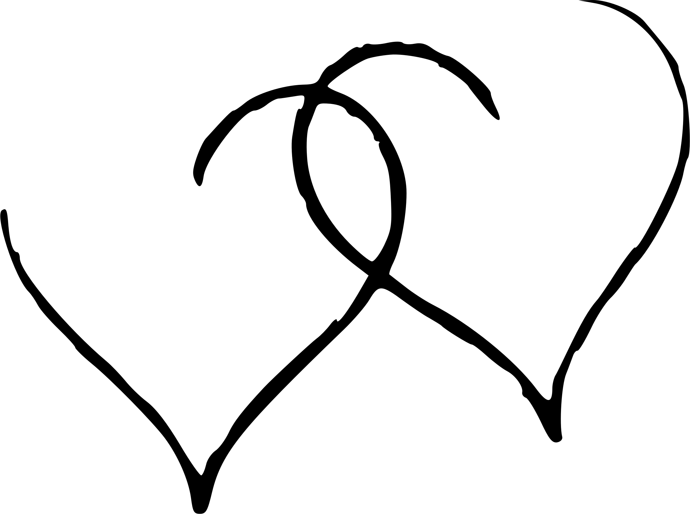 Two Hearts Icons Png - Corazones Negros Sin Fondo Clipart (2391x1781), Png Download