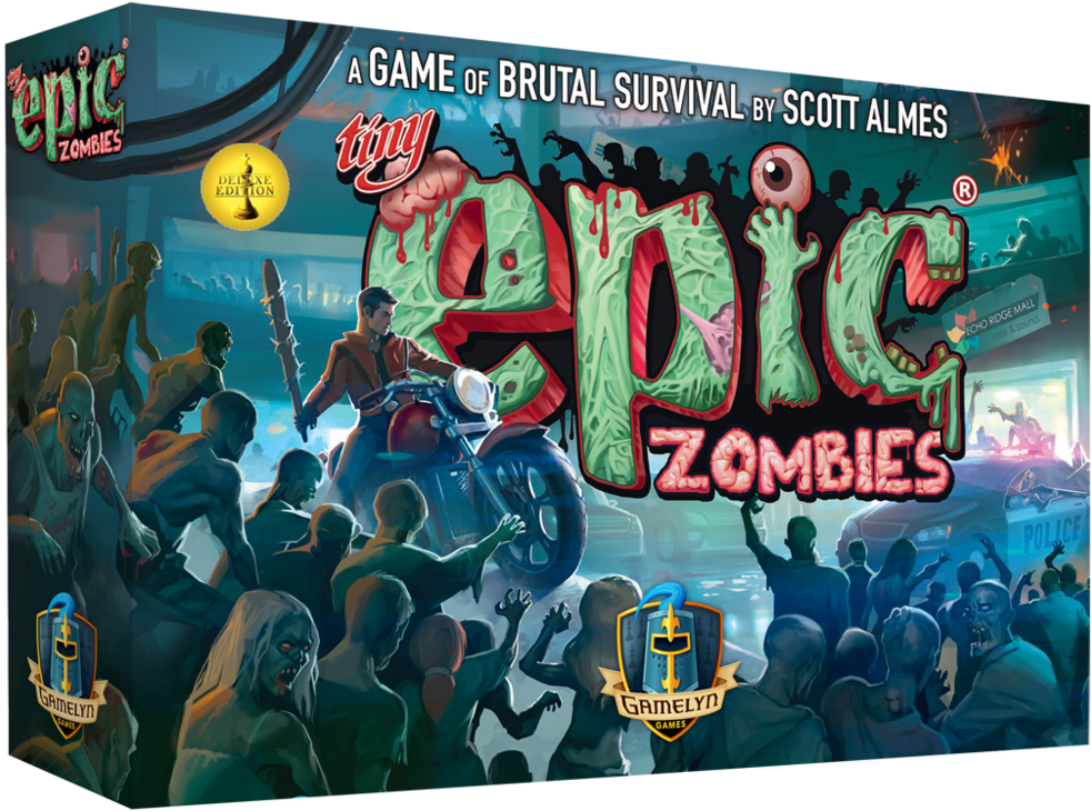 Tiny Epic Zombies Clipart (1000x730), Png Download