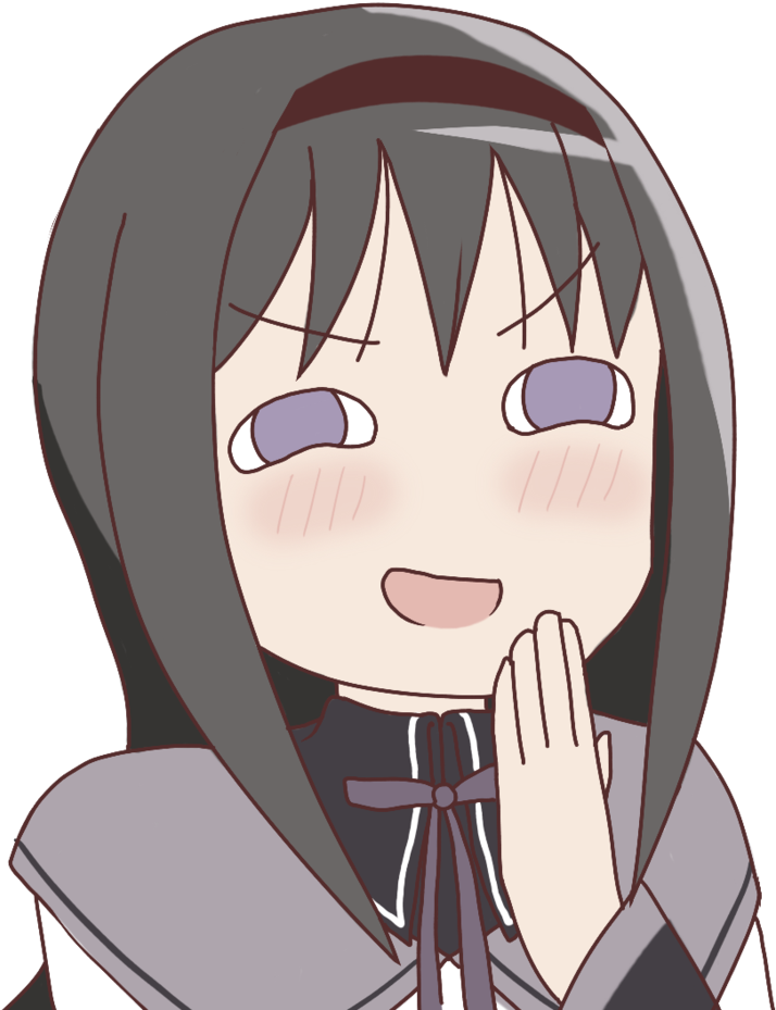 10038587 - >> - Smug Anime Girl Png Clipart (1024x1014), Png Download