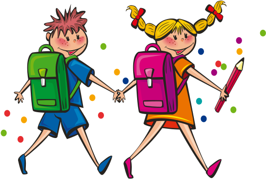 Back To School - First Day At School Clip Art - Png Download (566x800), Png Download