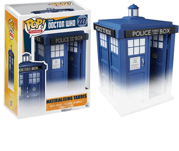 1 Of - Doctor Who Pop Vinyl Tardis Clipart (600x600), Png Download