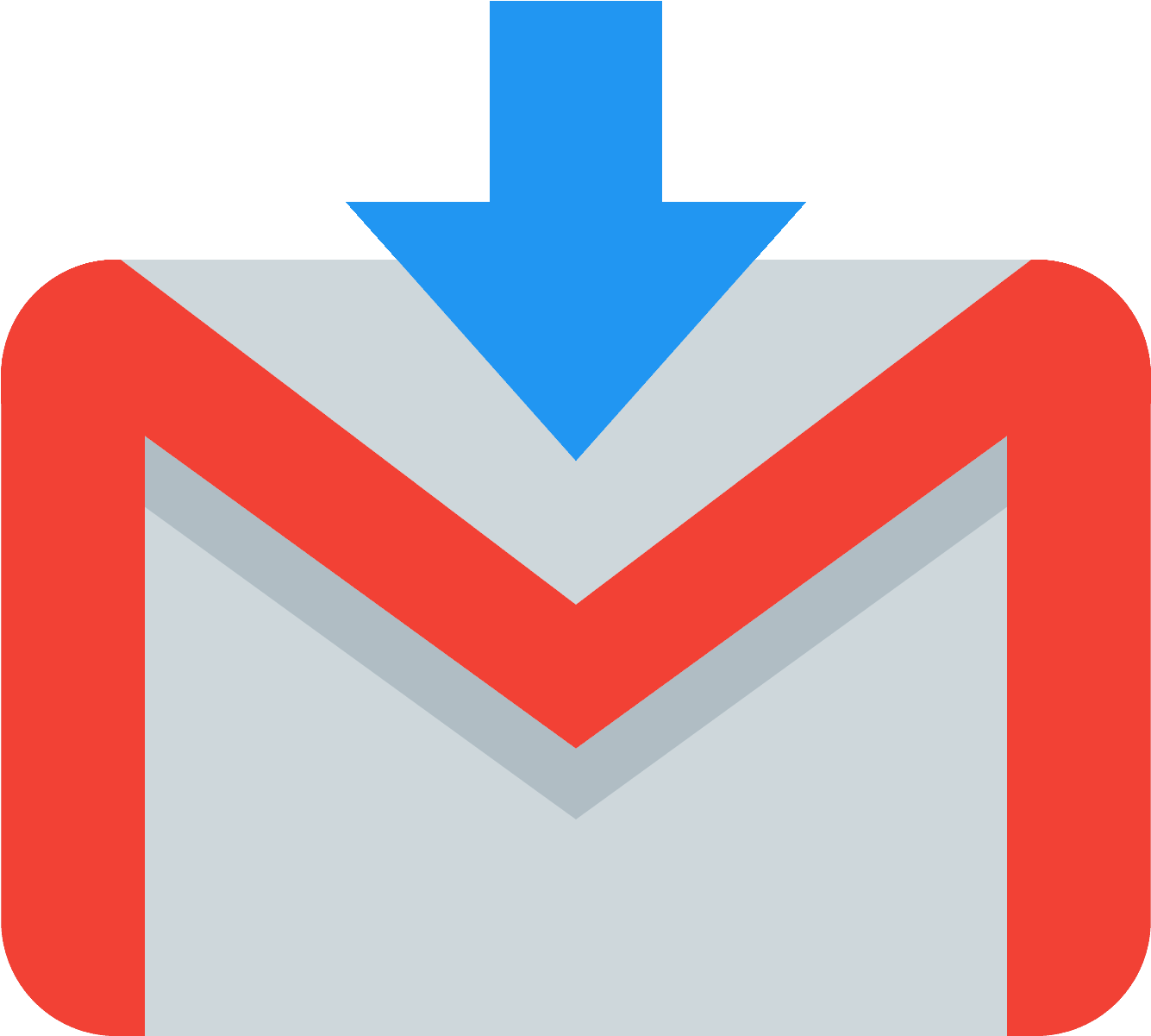 Icono De Gmail Png - Icono Png De Gmail Clipart (1600x1600), Png Download
