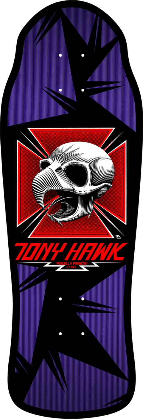Free Png Download Tony Hawk Bird Skeleton Png Images - Powell Peralta Tony Hawk Clipart (480x1399), Png Download
