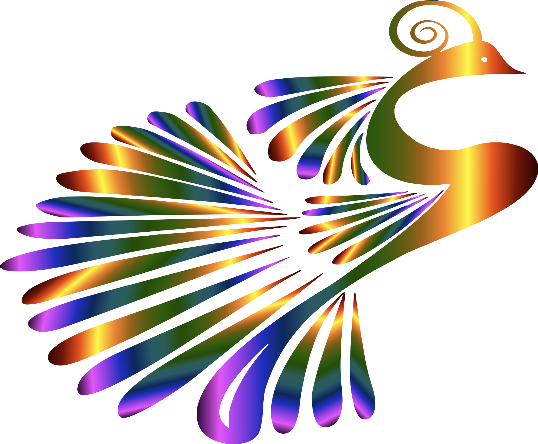 For Computer Backgrounds - Peacock Png Clipart (1773x1462), Png Download
