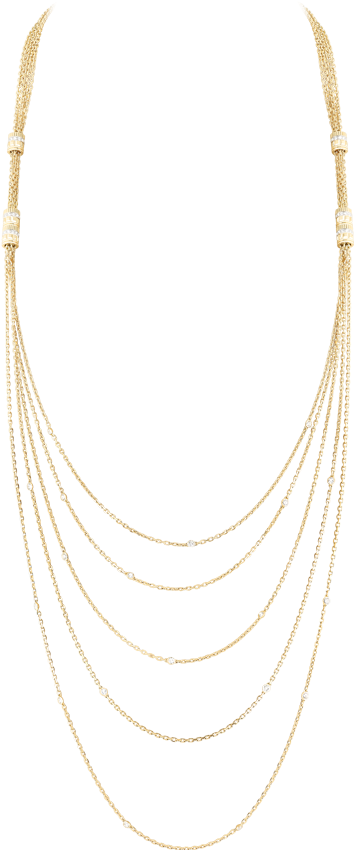 Quatre Radiant Edition Long Necklace - Necklace Silver Long Png Clipart (960x960), Png Download