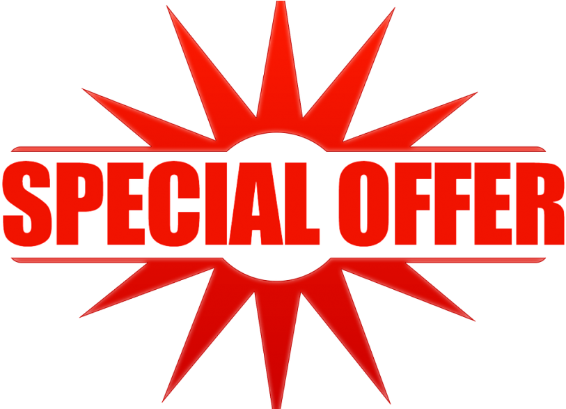 3 May - Special Offer Picture Transparent Clipart (1043x586), Png Download