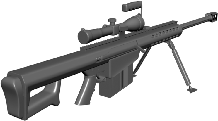 Download - Sniper Rifle Clipart (1280x720), Png Download