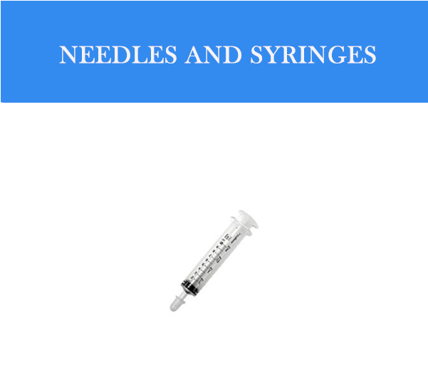 Covidien Needles And Syringes Clipart (600x600), Png Download