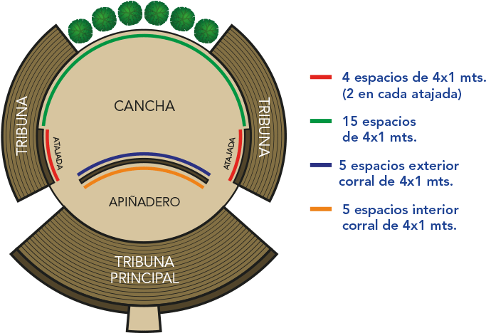 En La Media Luna - Circle Clipart (800x530), Png Download