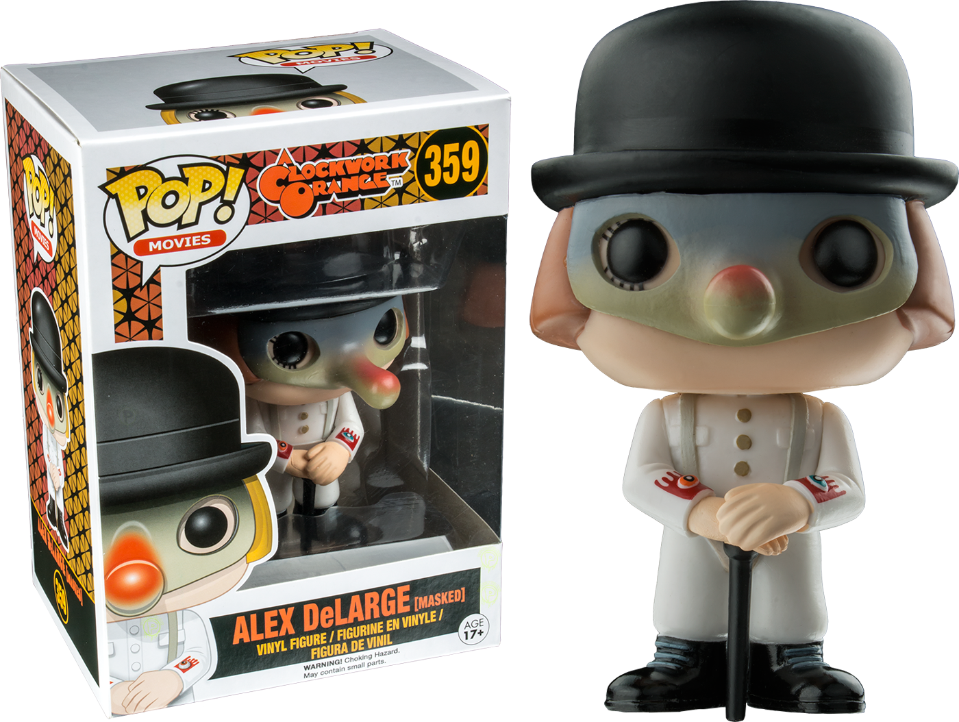 A Clockwork Orange - Clockwork Orange Alex Delarge Funko Pop Clipart (1400x1054), Png Download