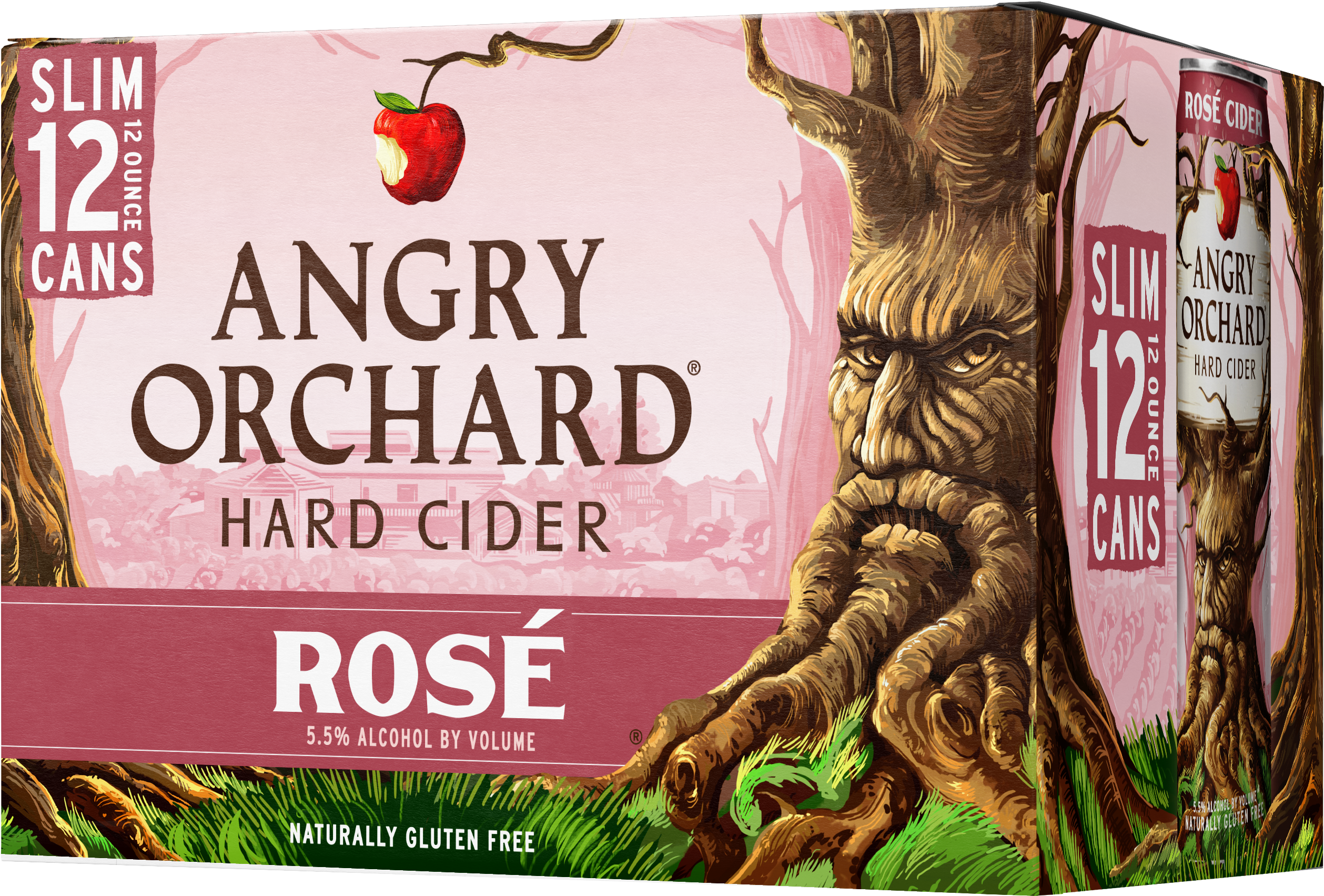 Rose Angry Orchard Can Clipart (3000x3000), Png Download