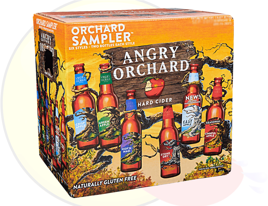 Cider Variety Pack Angry Orchard Clipart (1040x780), Png Download