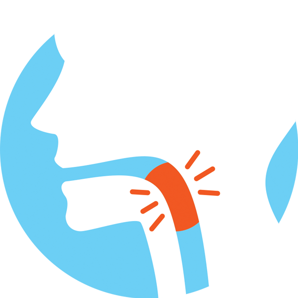 Sore Throats - Circle Clipart (600x600), Png Download