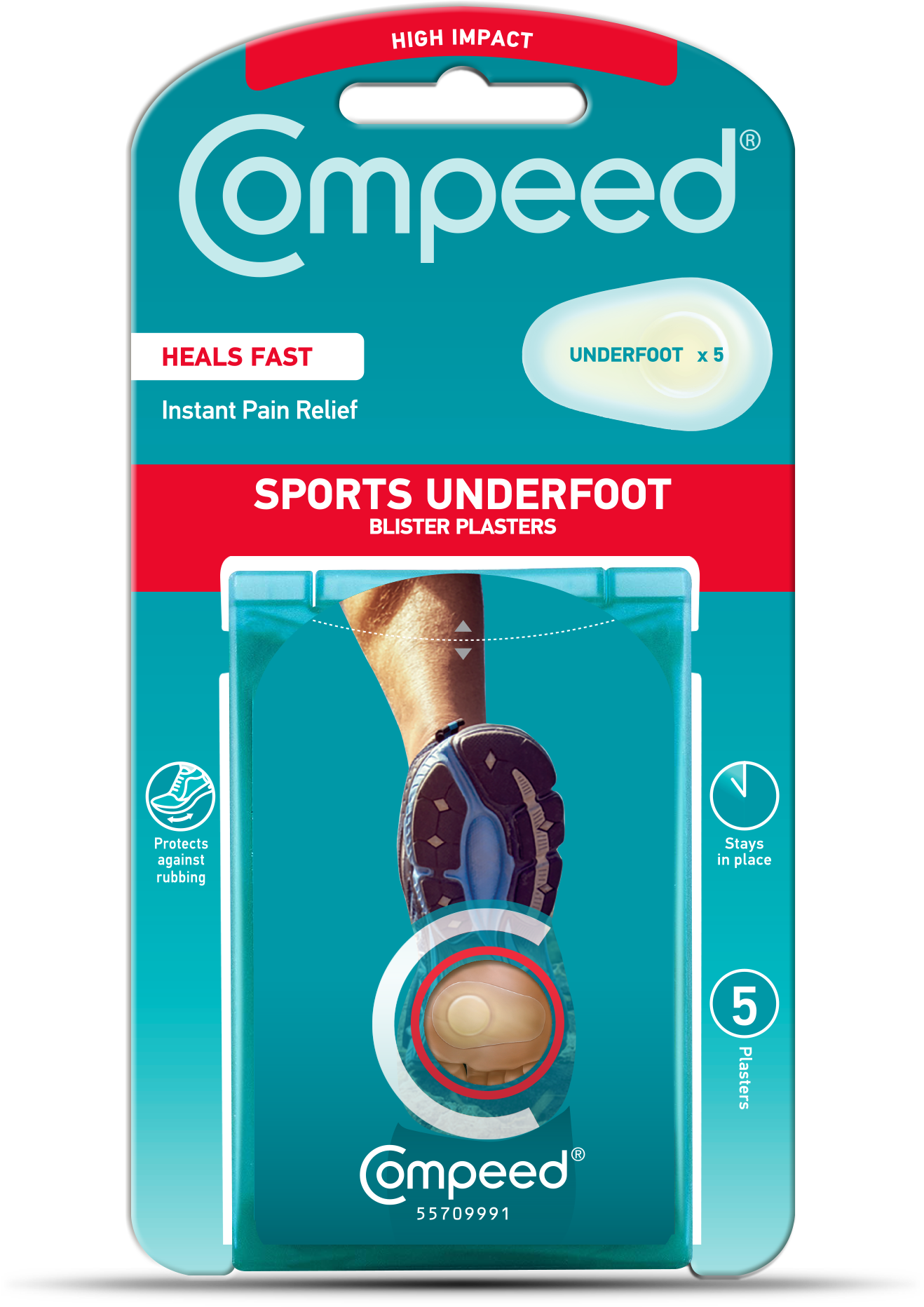 Skinb5 - Compeed Blister Under Foot Clipart (2480x3508), Png Download