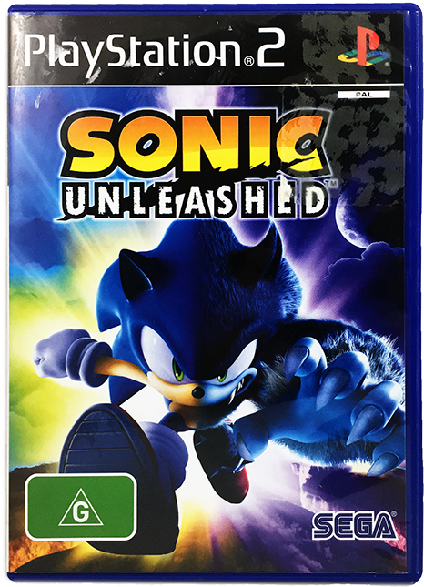 Sonic Unleashed Playstation 2 Ps2 - Sonic Unleashed Clipart (513x690), Png Download
