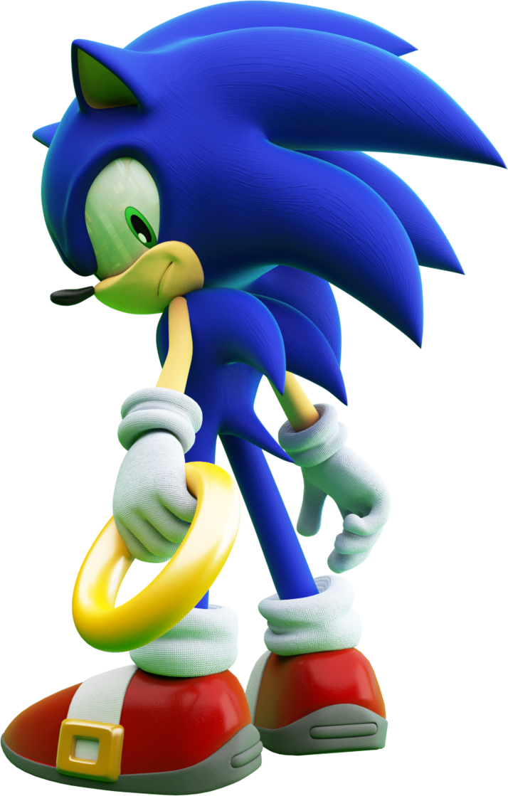 Sonic The Hedgehog Clipart (714x1119), Png Download
