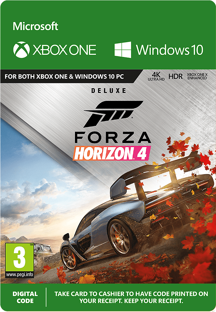 Forza Horizon 4 Deluxe Edition Clipart (1000x1000), Png Download
