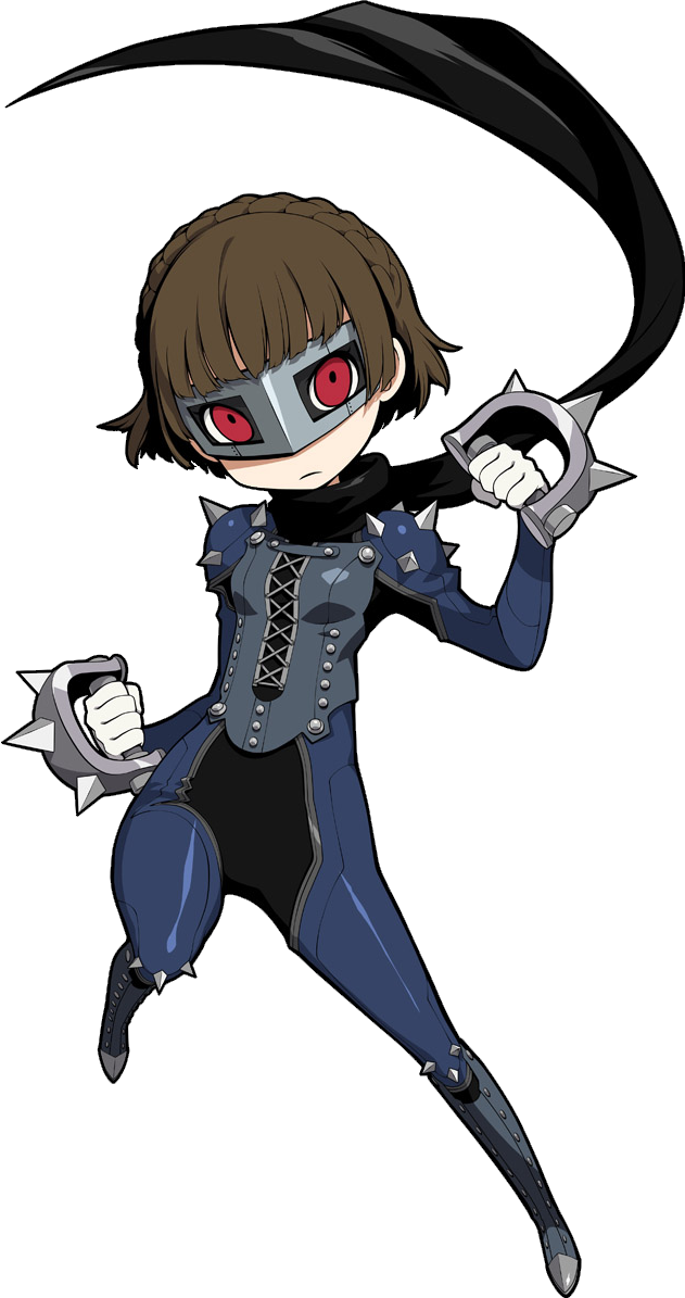 #persona5 #makoto #niijima #makotoniijima #queen #phantomthieves - Persona 5 Makoto Chibi Clipart (631x1195), Png Download