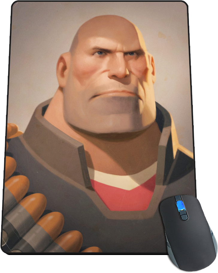 Team Fortress 2 Portrait Clipart (1000x1000), Png Download