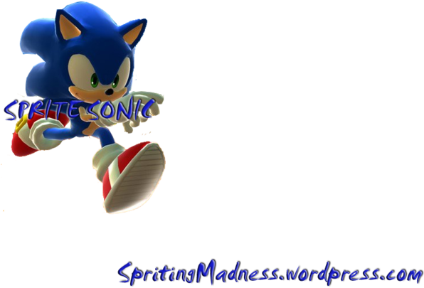 Sonic Unleashed- Running - Cartoon Clipart (1024x576), Png Download