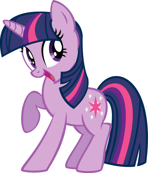 Twilight Sparkle - My Little Pony Twilight Png Clipart (600x703), Png Download