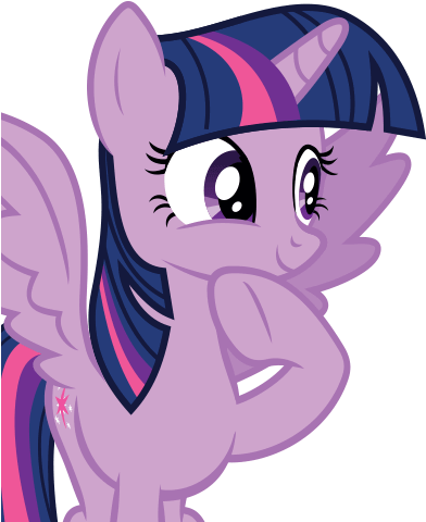 #mylittlepony #mlp #twilight #twilightsparkle #purple - Pony Mlp Clipart (395x500), Png Download