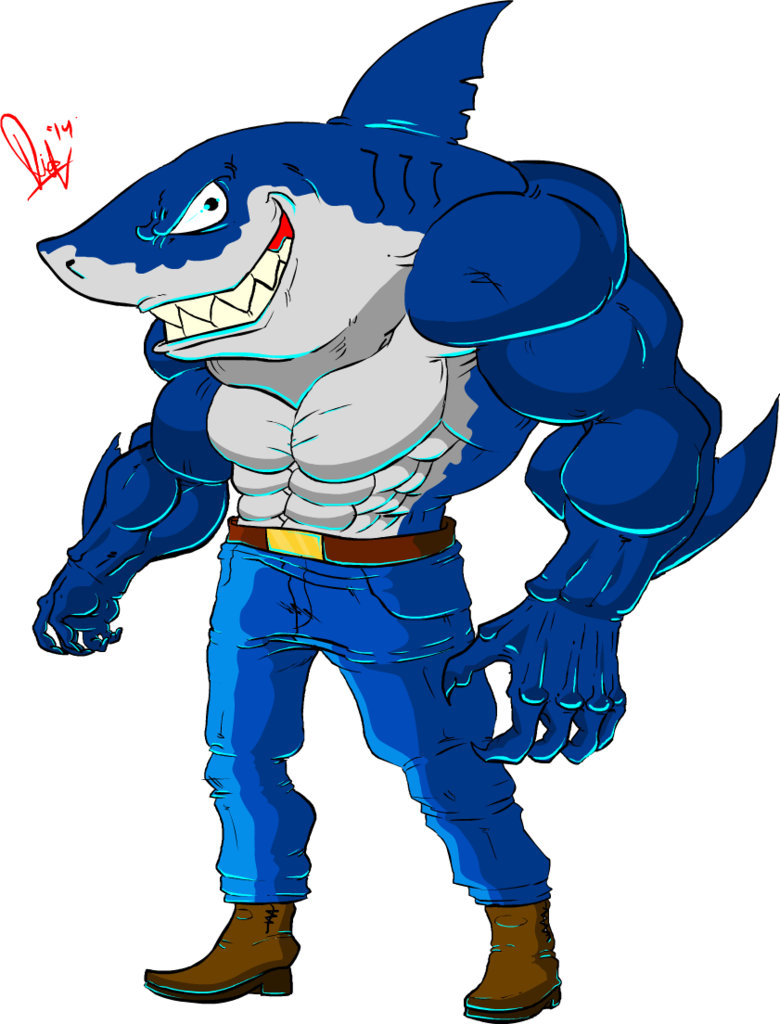 Street Sharks Png - Street Sharks Cartoon Characters Clipart (780x1024), Png Download