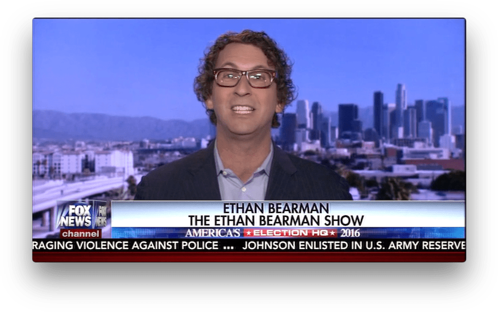 Fox News America's Election Hq Trump Vp 7/9/16 - Adam Housley Fox Clipart (1024x643), Png Download