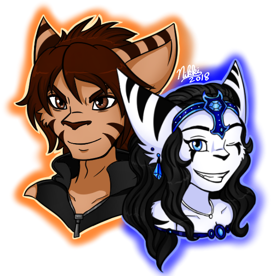 Kira And Noel - Cartoon Clipart (642x567), Png Download