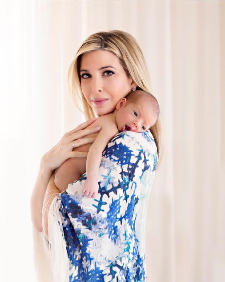 Ivanka Trump Dévoile Une Photo Irrésistible De Ses - Ivanka Trump Holding Baby Clipart (1200x630), Png Download
