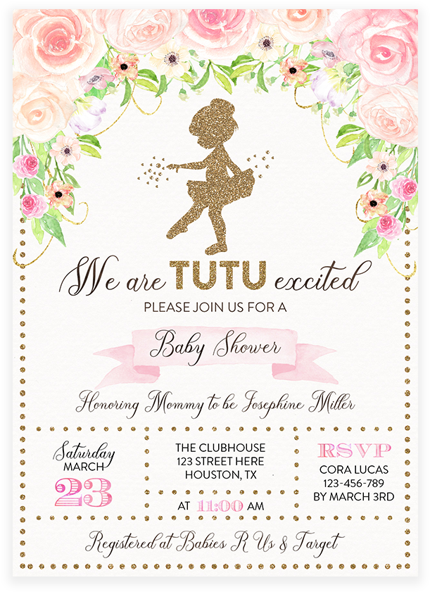Printable Baby Shower Invitations Transparent Background - Elephant Baby Shower Png Clipart (819x1024), Png Download