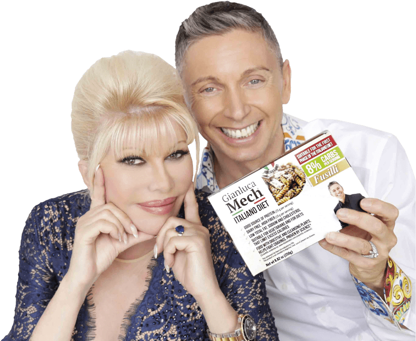 Ivana Trump Supports Italiano Diet - Gianluca Mech Diet Clipart (934x710), Png Download