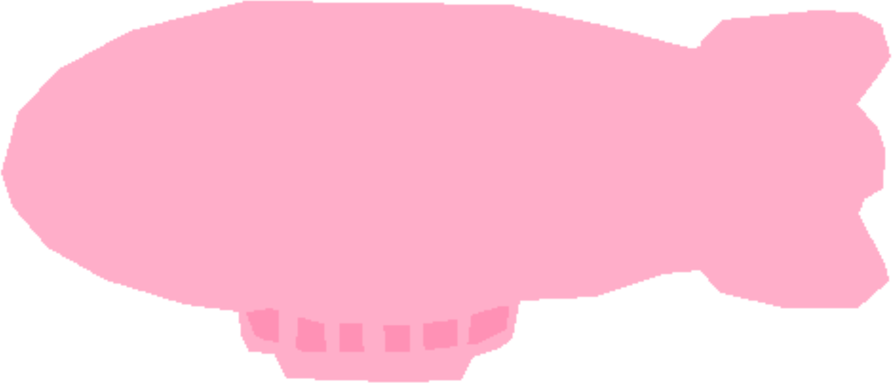 Blimp Lz 129 Hindenburg Hindenburg Disaster Zeppelin Clipart (1743x750), Png Download