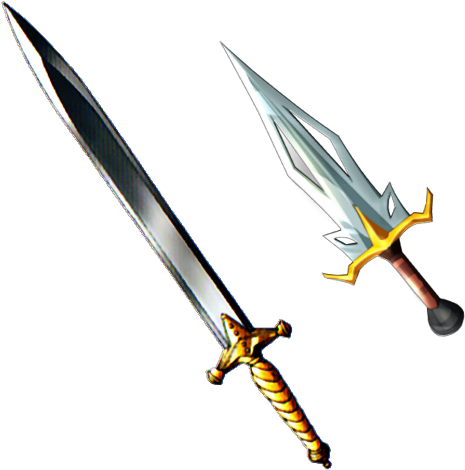 Espadas Sticker - Illustration Clipart (1024x1024), Png Download