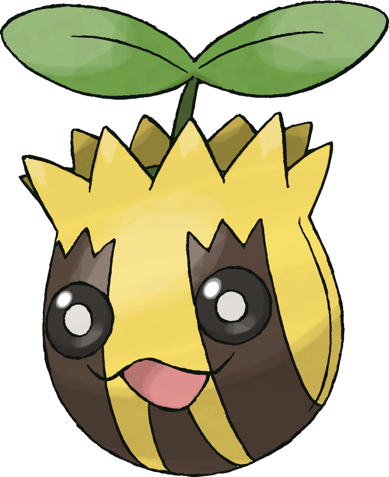 Sunkern - Pokemon Sunkern Clipart (780x957), Png Download