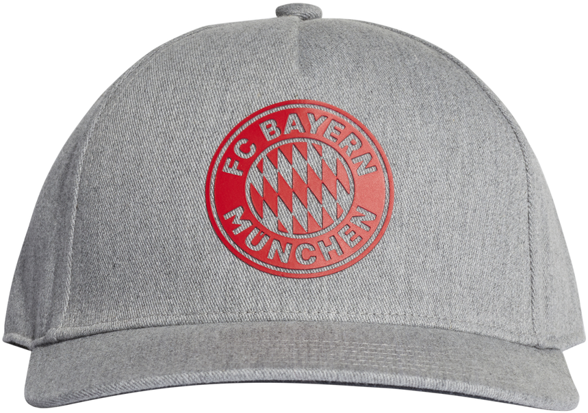 Bayern Munchen Adjustable Hat - Bayern Munich Clipart (859x604), Png Download