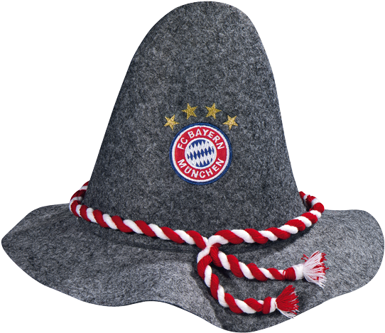 Zoom 13139 Fc Bayern Felt Hat Logo - Bayern Munchen Hat Clipart (605x605), Png Download