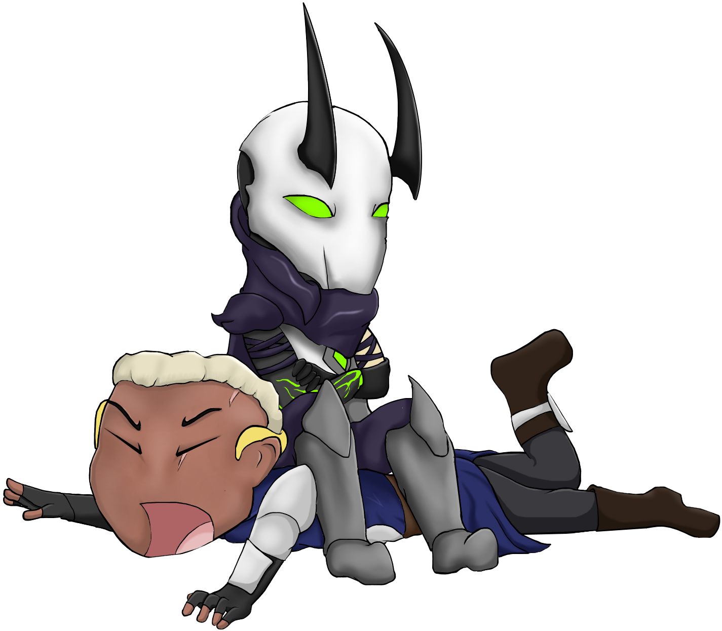 The Epic Battle - Lex Vs Androxus Clipart (2340x1700), Png Download