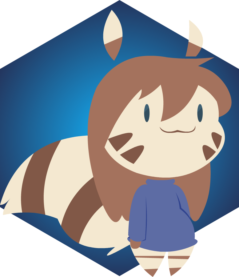It's A Furret - Cartoon Clipart (777x900), Png Download