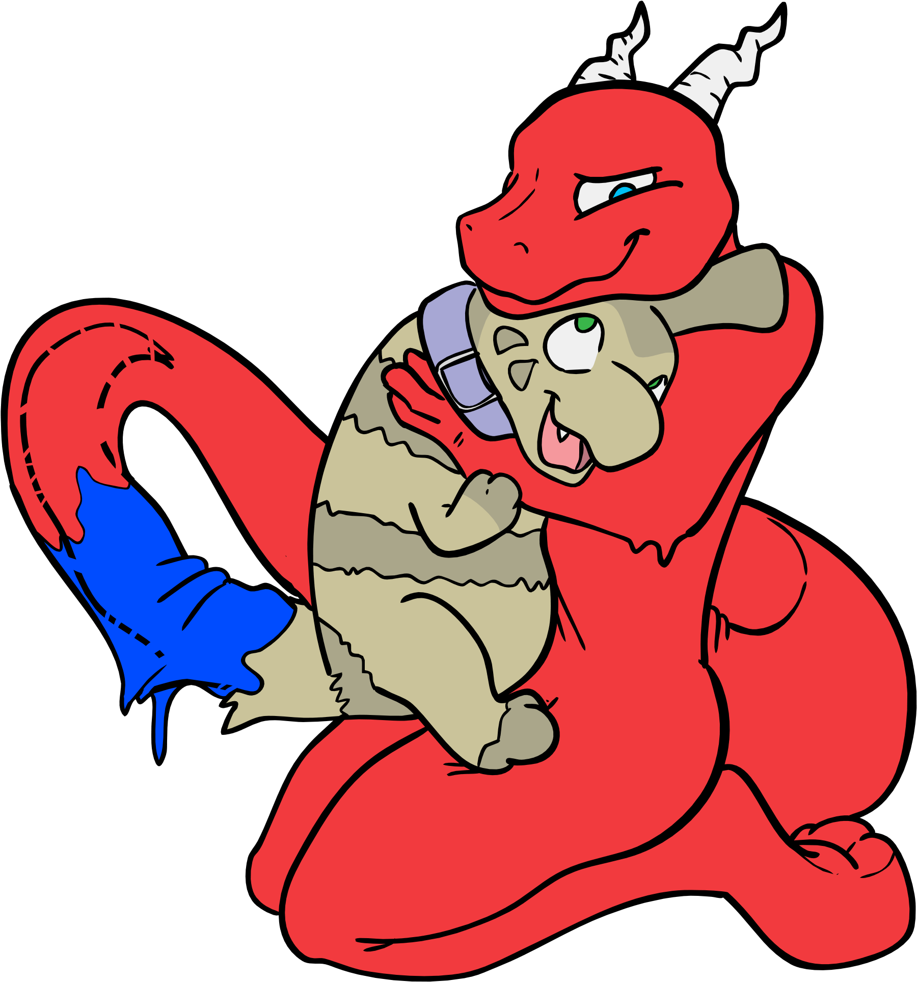 Furret Snugs~ - Cartoon Clipart (2000x2000), Png Download