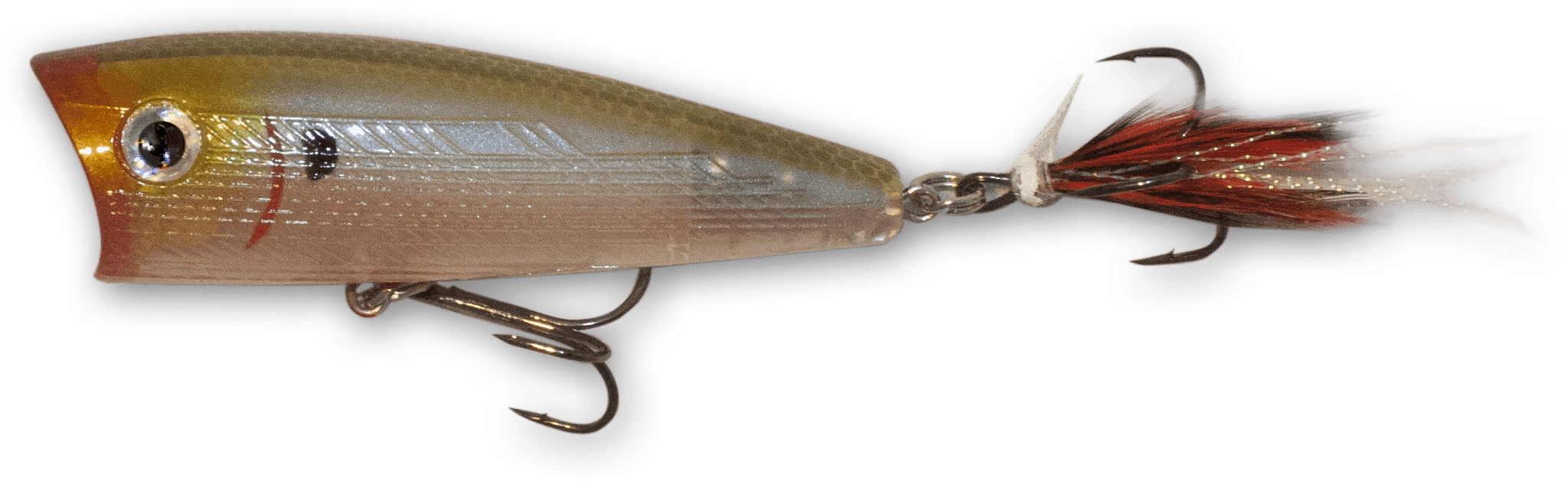 Bloody Ghost Minnow - Fish Hook Clipart (2139x790), Png Download