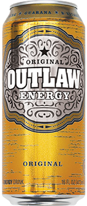 Outlaw Energy Original - Outlaw Energy 16 Oz Clipart (700x700), Png Download
