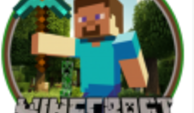 Minecraft Circle Logo Clipart - Large Size Png Image - PikPng