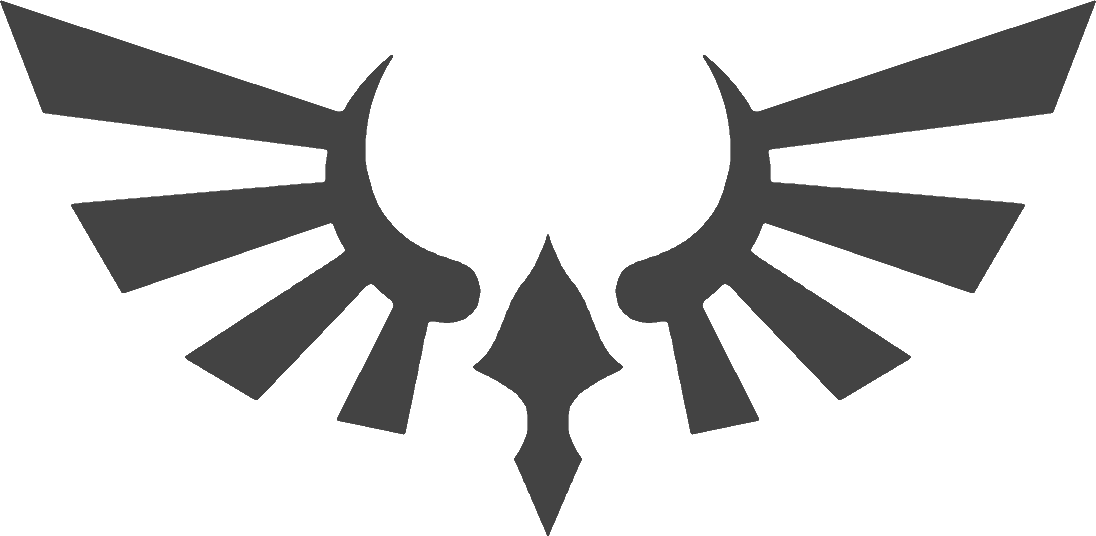 Goddess Symbol - Legend Of Zelda Logo Triforce Clipart (1096x536), Png Download