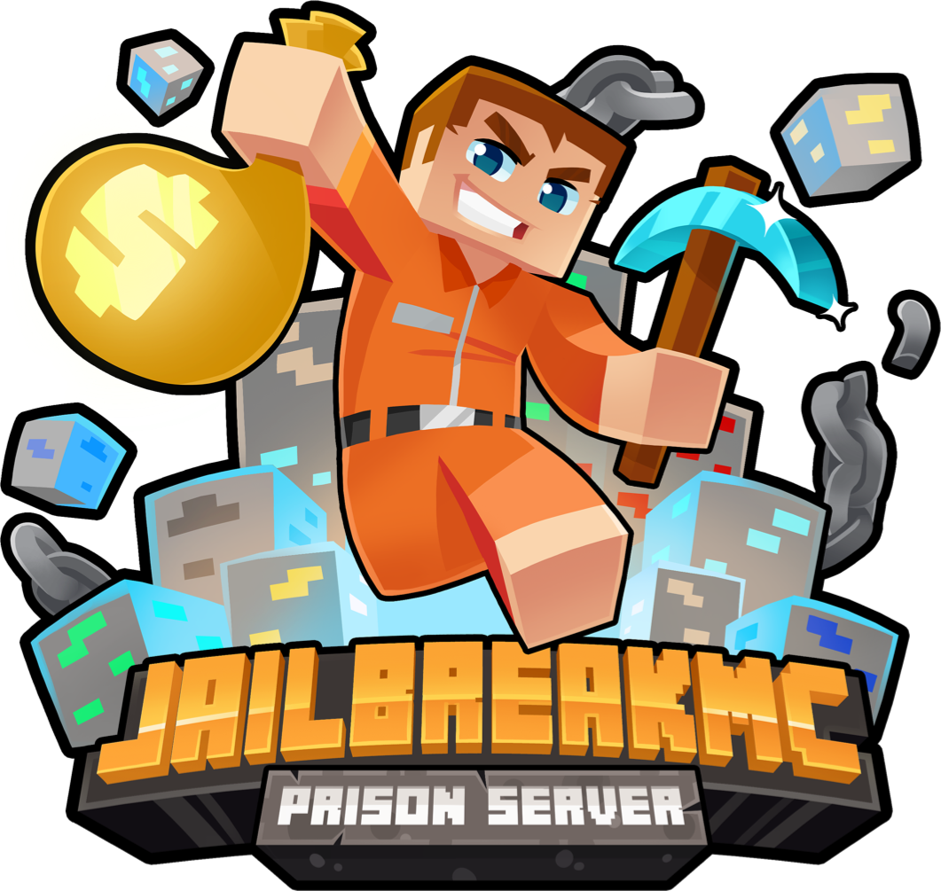 Minecraft Prison Server Logo Clipart (1061x1005), Png Download