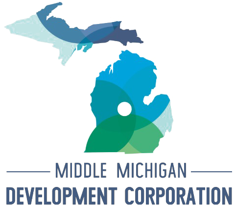 Mmdc Logo Blue - Silhouette Michigan State Outline Clipart (634x542), Png Download